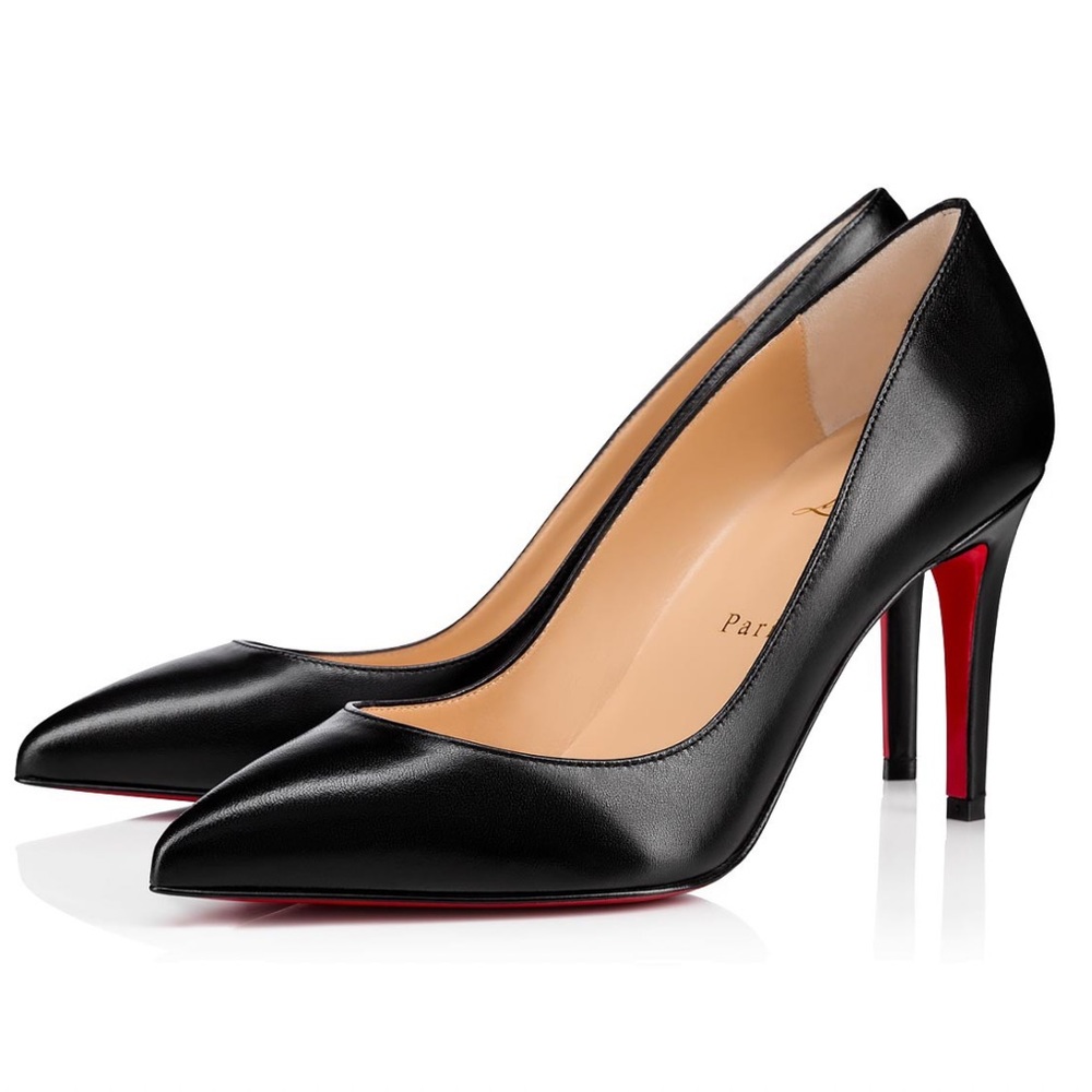 Christian Louboutin Pigalle Follies 85 Leather Pumps Size 39.5